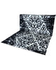 Tappeto persiano moderno 292x202 cm nero e bianco per zona living raffinata.