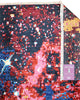 Tappeto Persiano Moderno 295x207 cm Nero Blu e Rosso Astratto