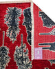 Tappeto Persiano Moderno 297x205 cm Fucsia con Alberi Stilizzati