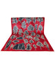 Tappeto persiano moderno 297x205 cm rosa intenso e avorio per zona living raffinata.