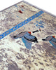 Tappeto Persiano Moderno 300x204 cm Beige e Blu Astratto