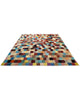 Tappeto Persiano Moderno 302x240 cm Multicolore Patchwork Geometrico