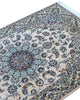 Tappeto Persiano habibian Nain 174x116cm Beige Blu Medaglione Floreale