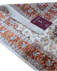 Tappeto Persiano Isfahan 170x110 cm Rosso Floreale Medaglione