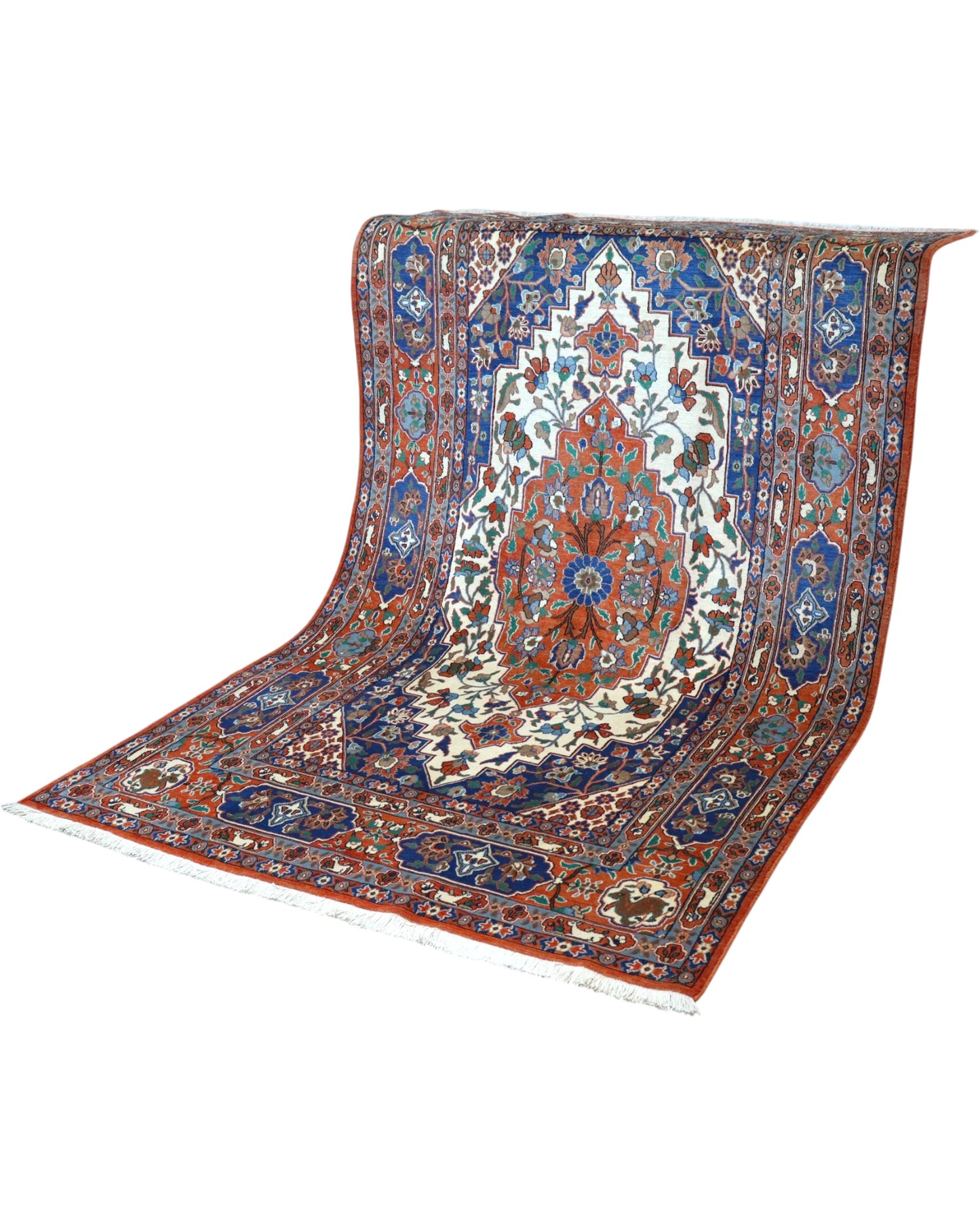 Tappeto Persiano Varamin 243x146cm