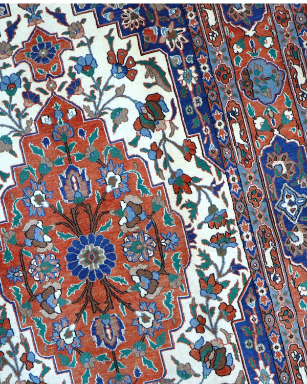 Tappeto Persiano Varamin 243x146cm
