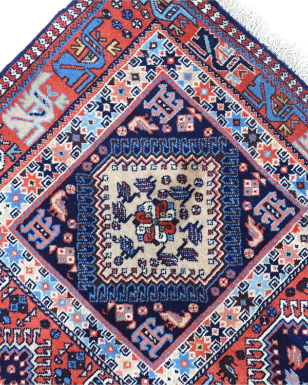 Tappeto Persiano Yalameh 253x160cm