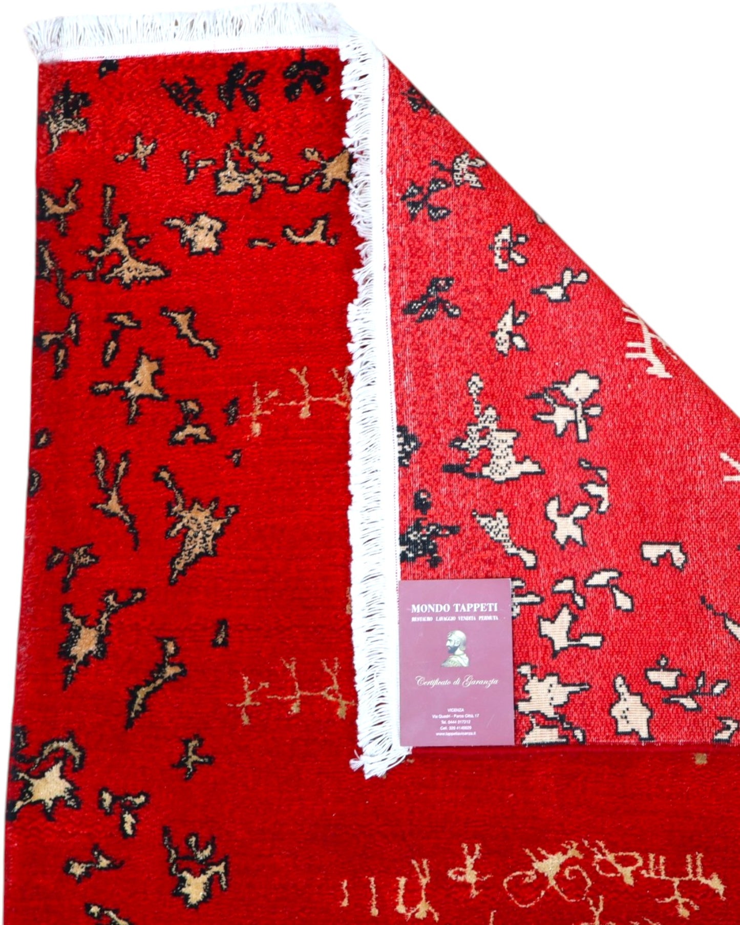 Tappeto Persiano Sanneh 145x99 cm Rosso Tribale