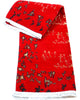 Tappeto persiano rosso con motivi artistici 145x99 cm per soggiorno