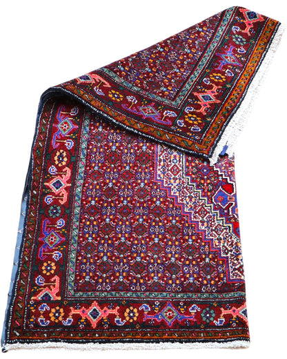 Tappeto Persiano Sanneh Rosso 147x130 cm