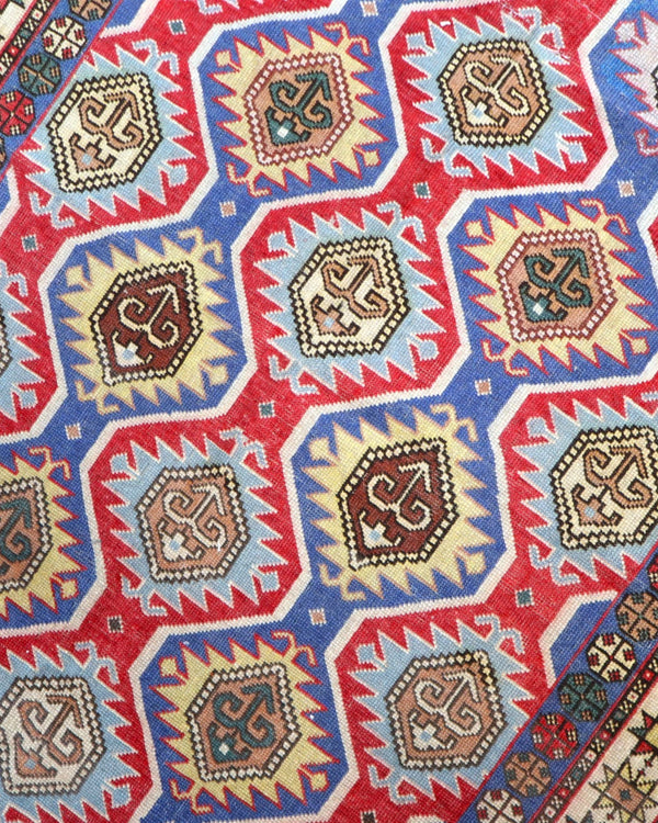 Tappeto Shirvan Antico 188x137 cm Annodato a Mano