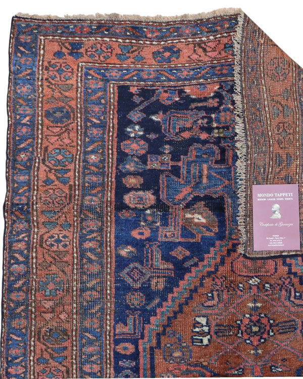 Tappeto Bijar Antico 197x122 cm Annodato a Mano