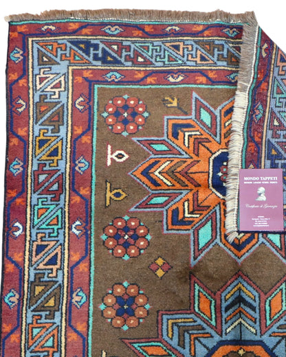 Tappeto Caucaso Antico 188x115 cm | Tappeto Orientale Annodato a Mano