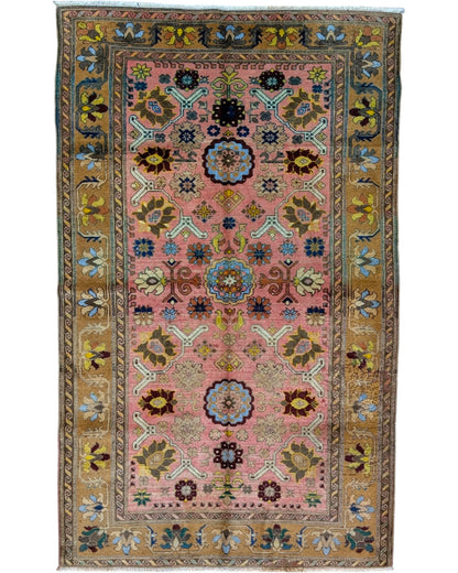 Tappeto Zanjan Antico 201x124 cm | Tappeto Persiano Annodato a Mano