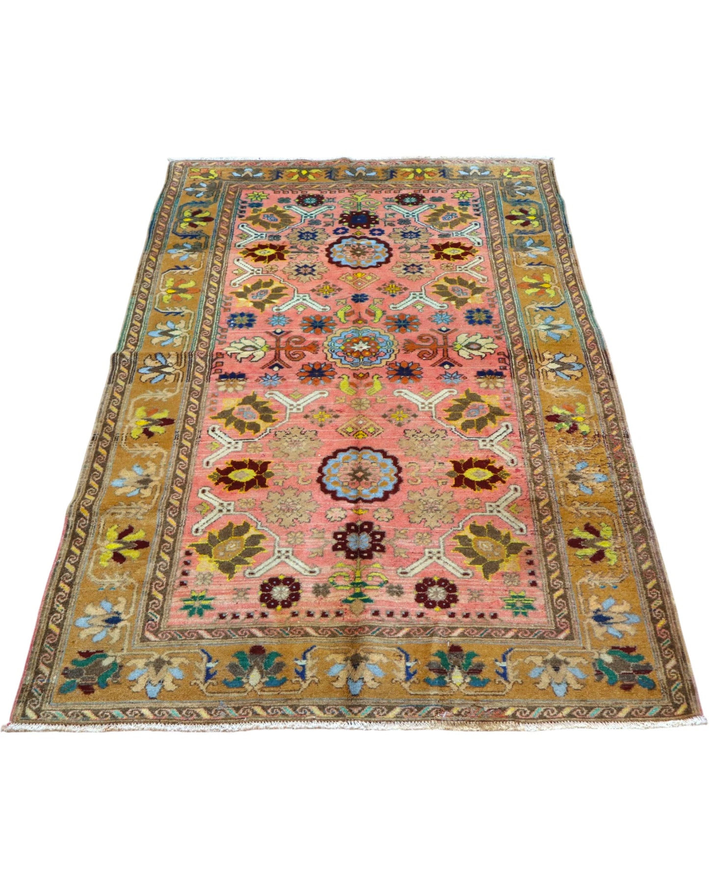 Tappeto Zanjan Antico 201x124 cm | Tappeto Persiano Annodato a Mano
