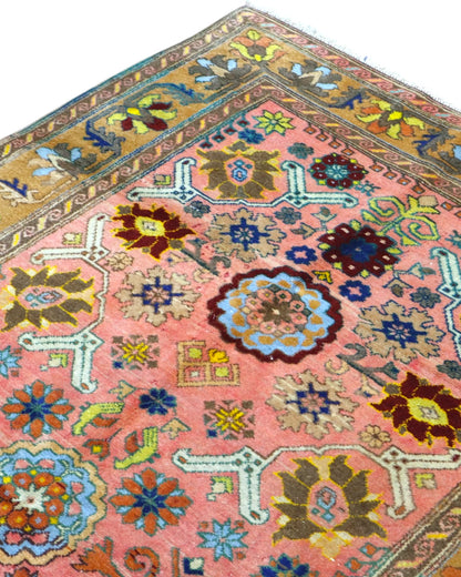 Tappeto Zanjan Antico 201x124 cm | Tappeto Persiano Annodato a Mano