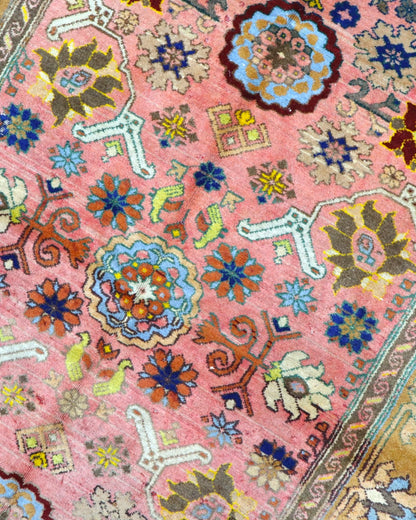 Tappeto Zanjan Antico 201x124 cm | Tappeto Persiano Annodato a Mano