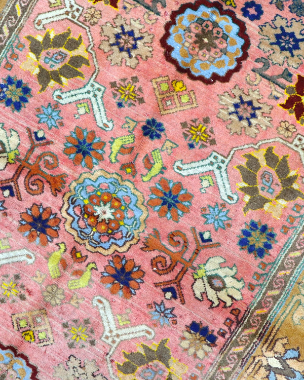 Tappeto Zanjan Antico 201x124 cm | Tappeto Persiano Annodato a Mano
