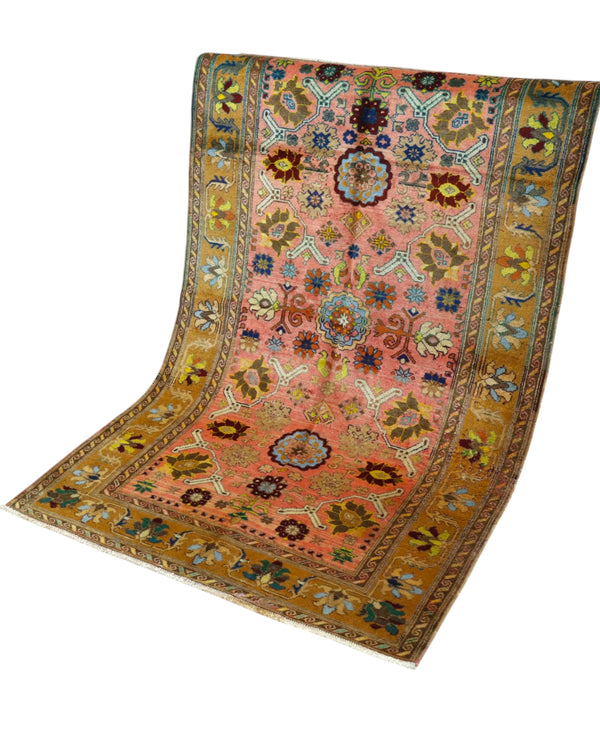 Tappeto Zanjan Antico 201x124 cm | Tappeto Persiano Annodato a Mano