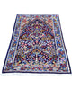 Tappeto Kerman blu 145x89 cm con disegni floreali in corridoio raffinato