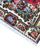 Tappeto Bakhtiari floreale colorato 153x107 cm in camera da letto
