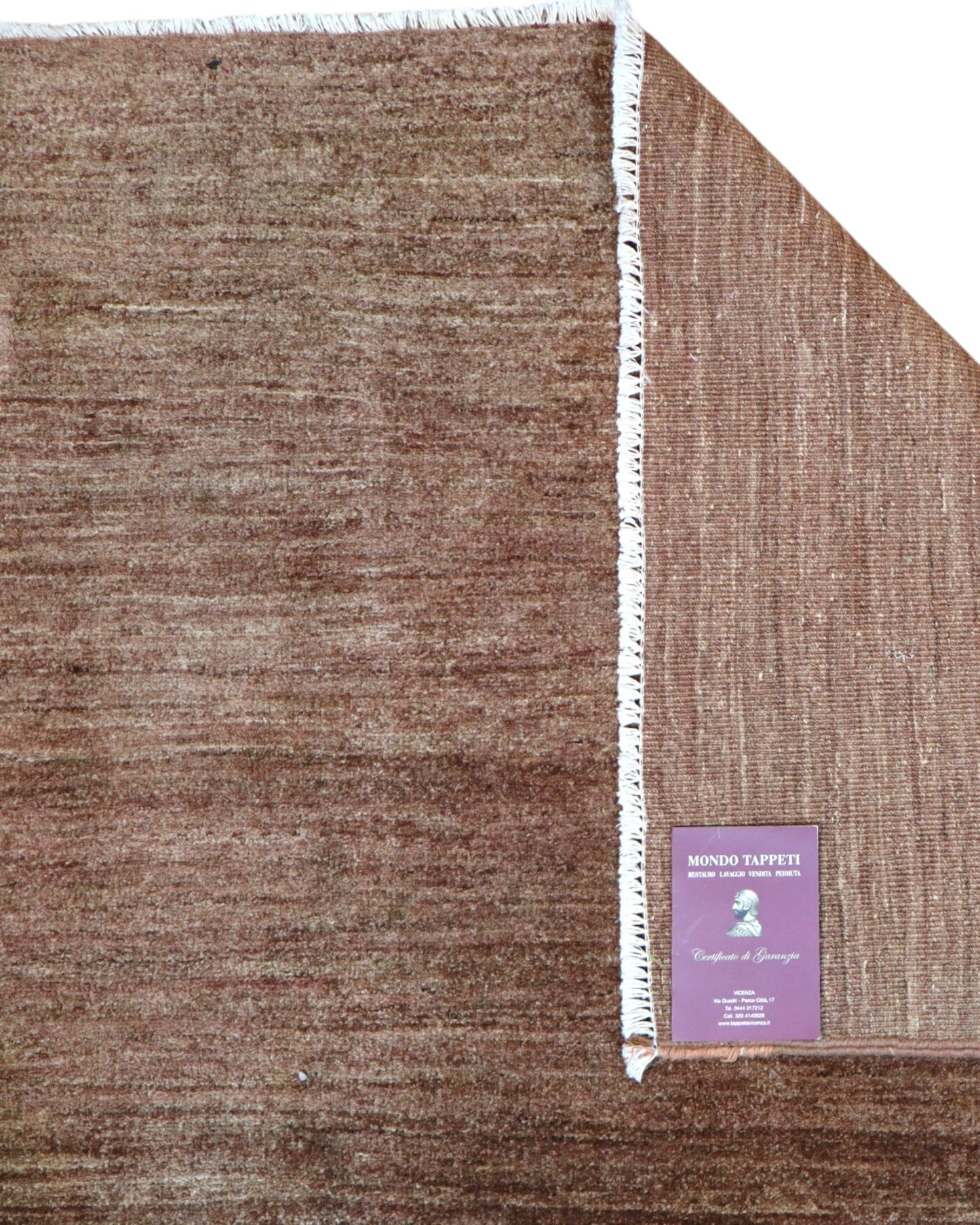 Tappeto Persiano Moderno 295x202 cm Tortora e Greige Minimal