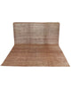 Tappeto persiano moderno 295x202 cm in lana beige tortora per zona living raffinata.