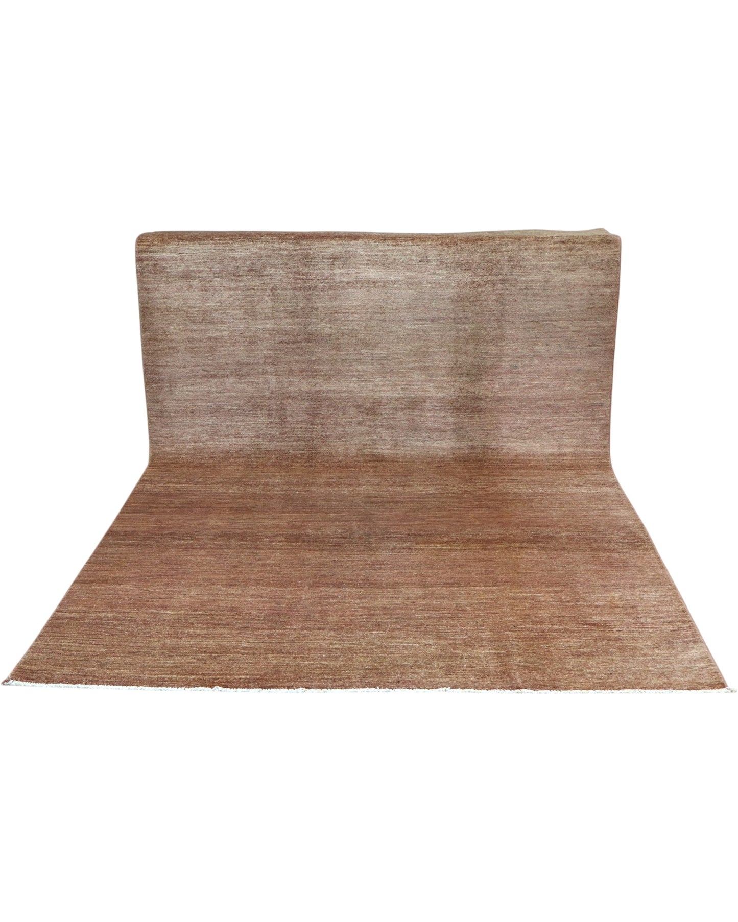Tappeto persiano moderno 295x202 cm in lana beige tortora per zona living raffinata.