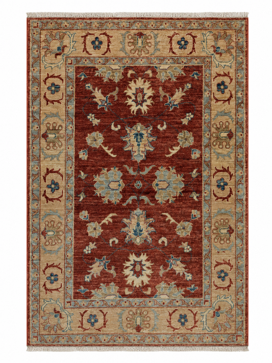 Tappeto floreale annodato a mano 150x102 cm dall’Afghanistan