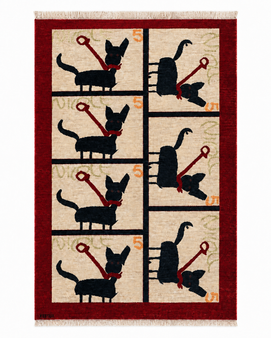 Modern rug 199x135cm