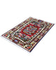 Tappeto orientale multicolore 153x107 cm decorativo per ingresso raffinato