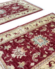 Tappeto Farahan Rosso e Beige