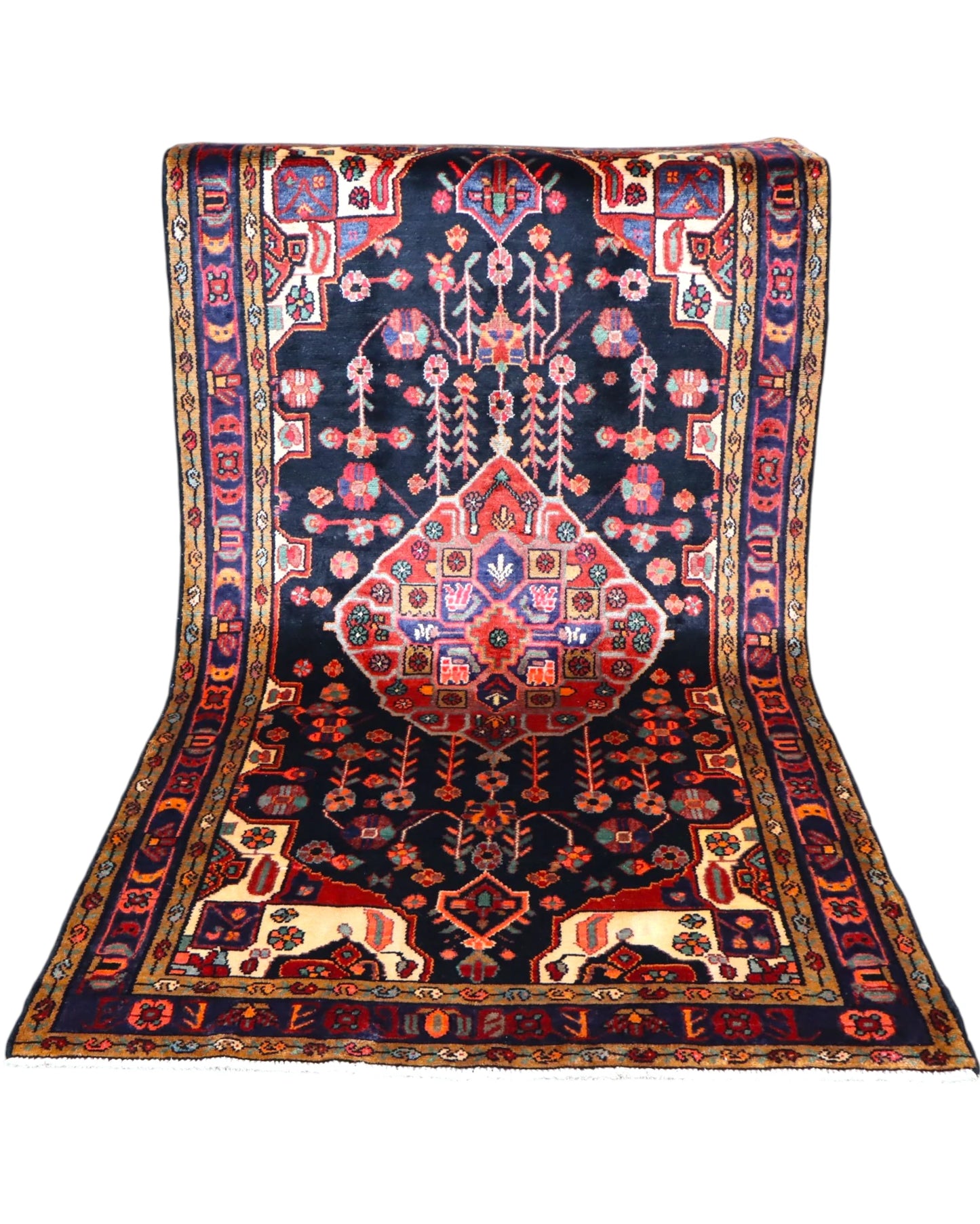 tappeto persiano Hosseinabad 250x152cm