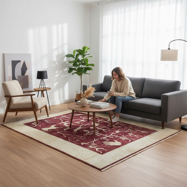 Tappeto moderno 228x183cm