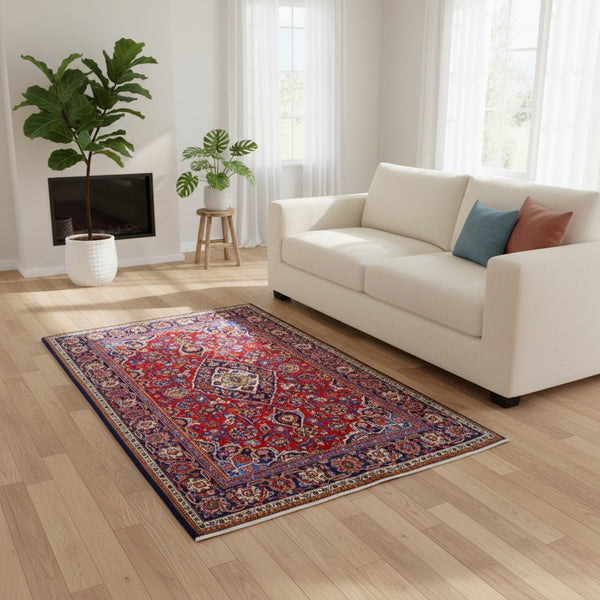 Tappeto kashan antico 198x134cm