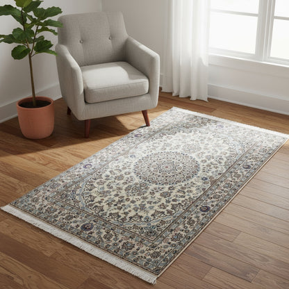 Tappeto nain habibian misto seta 167x105cm