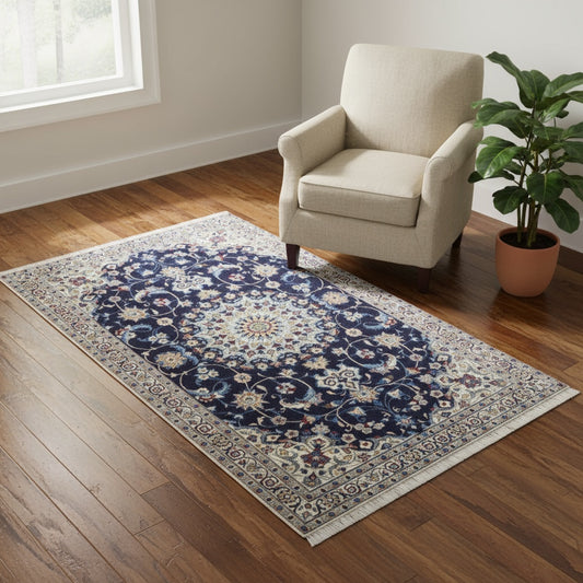 Tappeto nain habibian misto seta 147x96cm