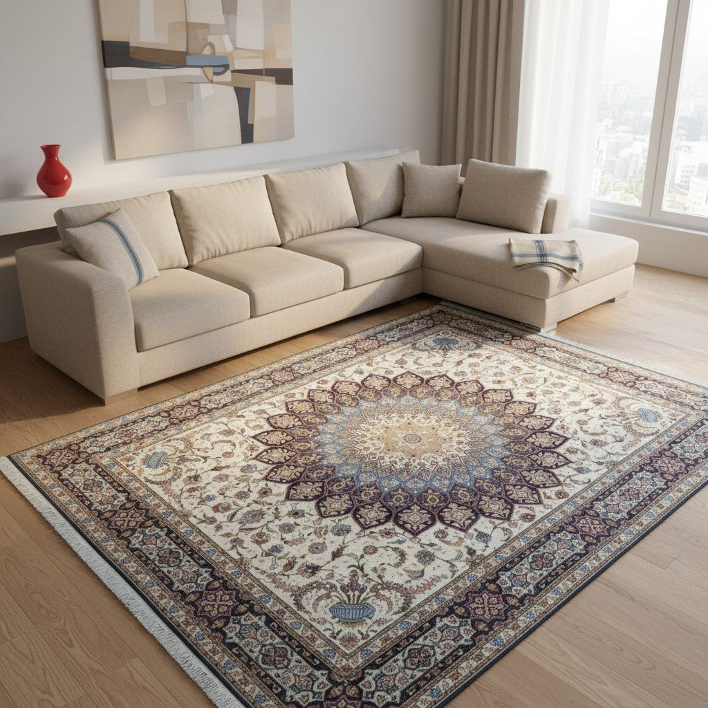 Tabriz 60Raj Rug 255x196cm