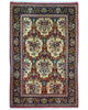 Tappeto persiano 164x107 cm avorio con motivi floreali in soggiorno elegante