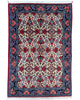 Tappeto persiano 160x107 cm avorio con motivi floreali in soggiorno elegante