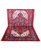 Tappeto Nahavand geometrico 252x158 cm con medaglione centrale