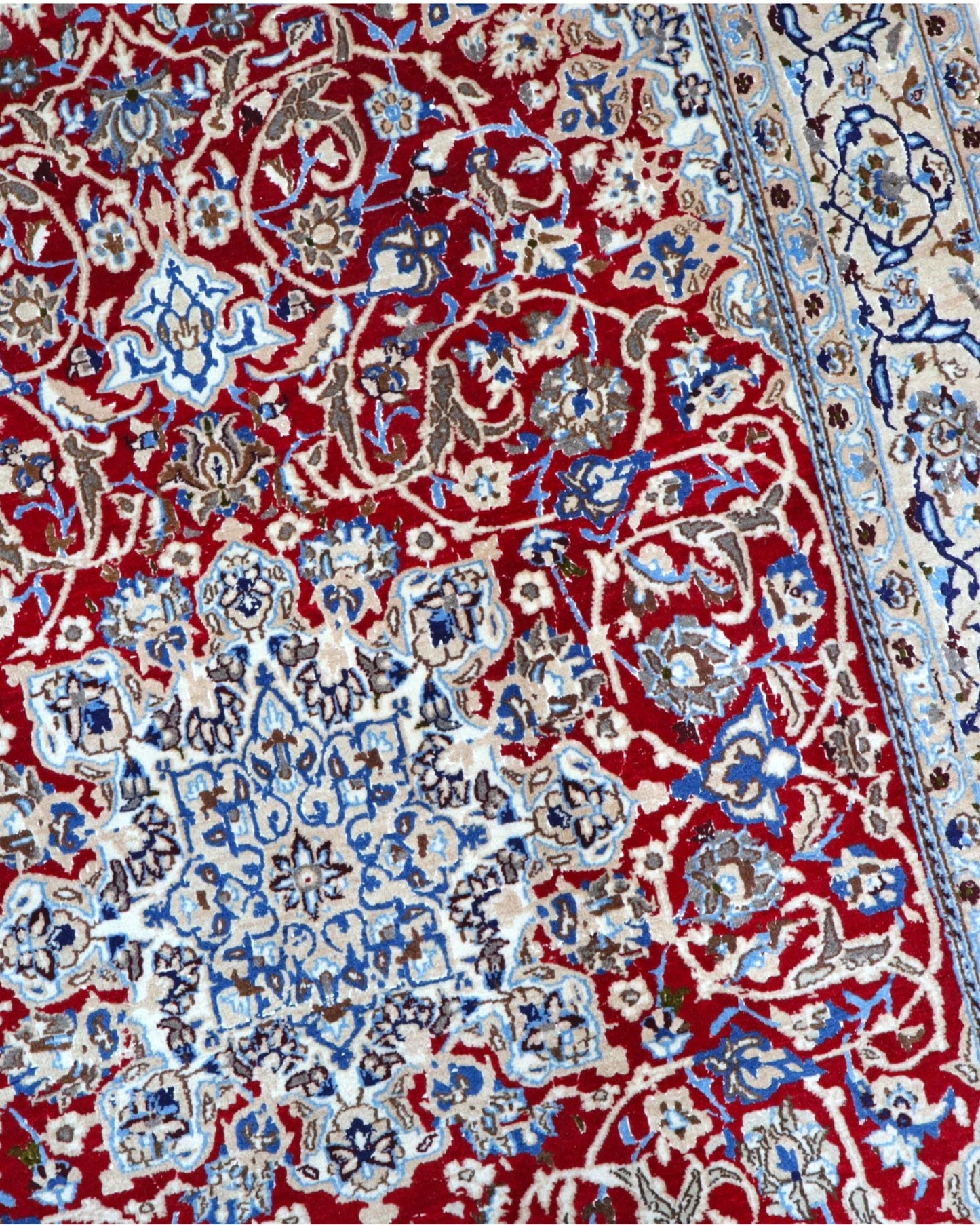 tappeto Persiano Nain 261x151cm