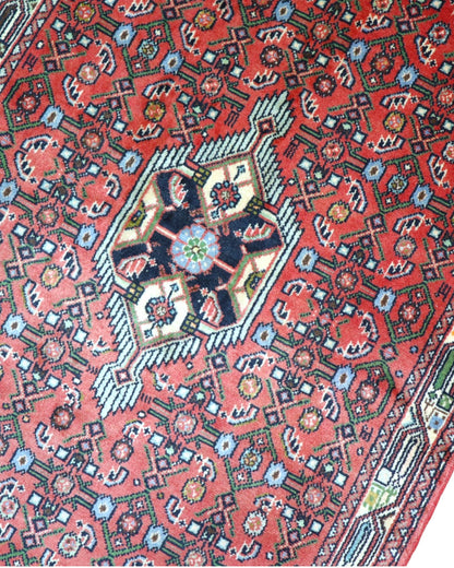 Tappeto Hamedan fatto a mano in lana persiano 165x102 cm