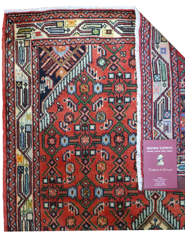 Tappeto Hamedan fatto a mano in lana persiano 165x102 cm