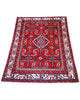 tappeto hamedan tradizionale con design ricco e bordura decorata
