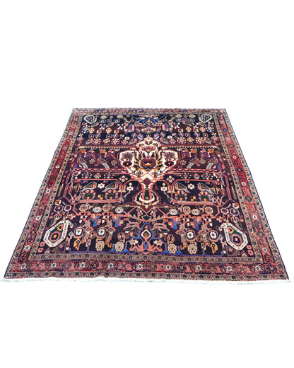 Tappeto Afshari annodato a mano 225x167 cm per grandi ambienti