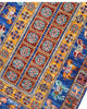 Tappeto Paizrik 149x101 cm con motivo geometrico e cavalli, perfetto per camera da letto.