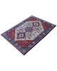 Tappeto Yalameh 151x110 cm in lana e cotone, ideale per ingresso.