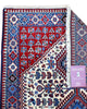 Tappeto Yalameh 151x110 cm, lavorazione artigianale, perfetto per spazi eleganti.