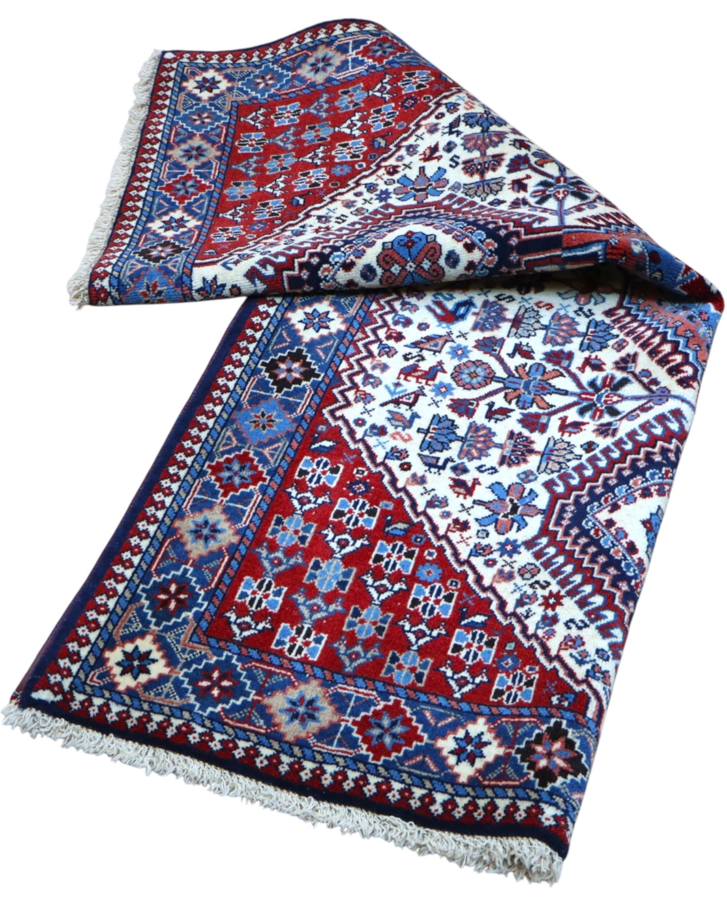 Tappeto Yalameh Fatto a Mano 151x110 cm